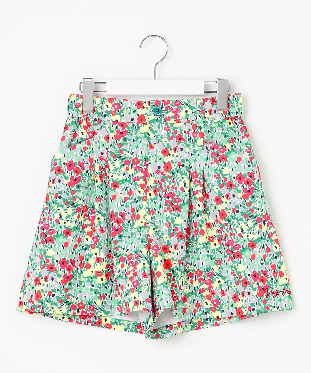 23区GOLF 【WOMEN】フラワーショートパンツ 