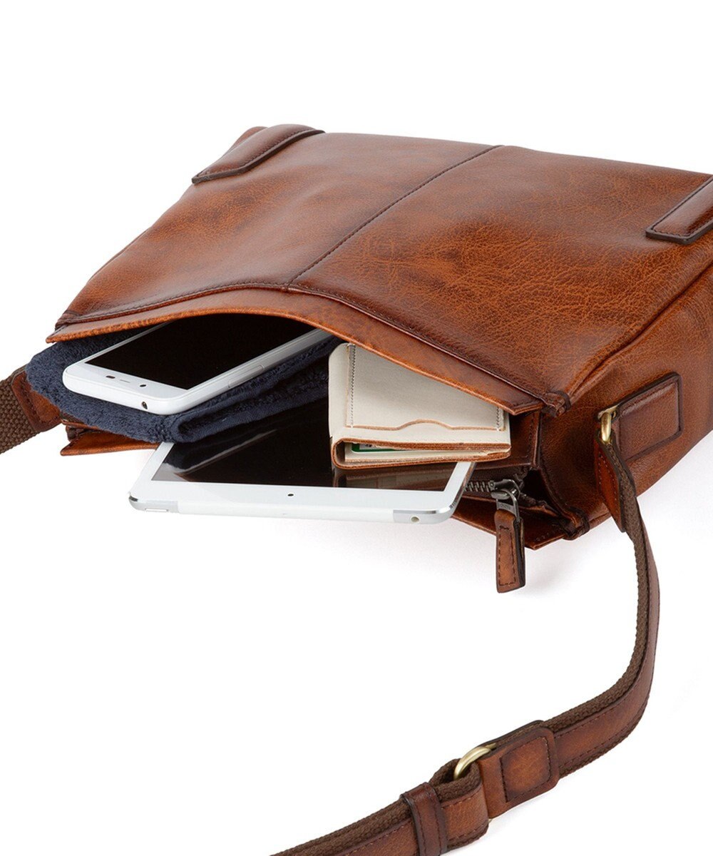 ACE BAGS & LUGGAGE LO HOMME PRESSE アルカイック 本革 日本製 ショルダーバッグ 横型 71861 ロ・オム・プレッセ 