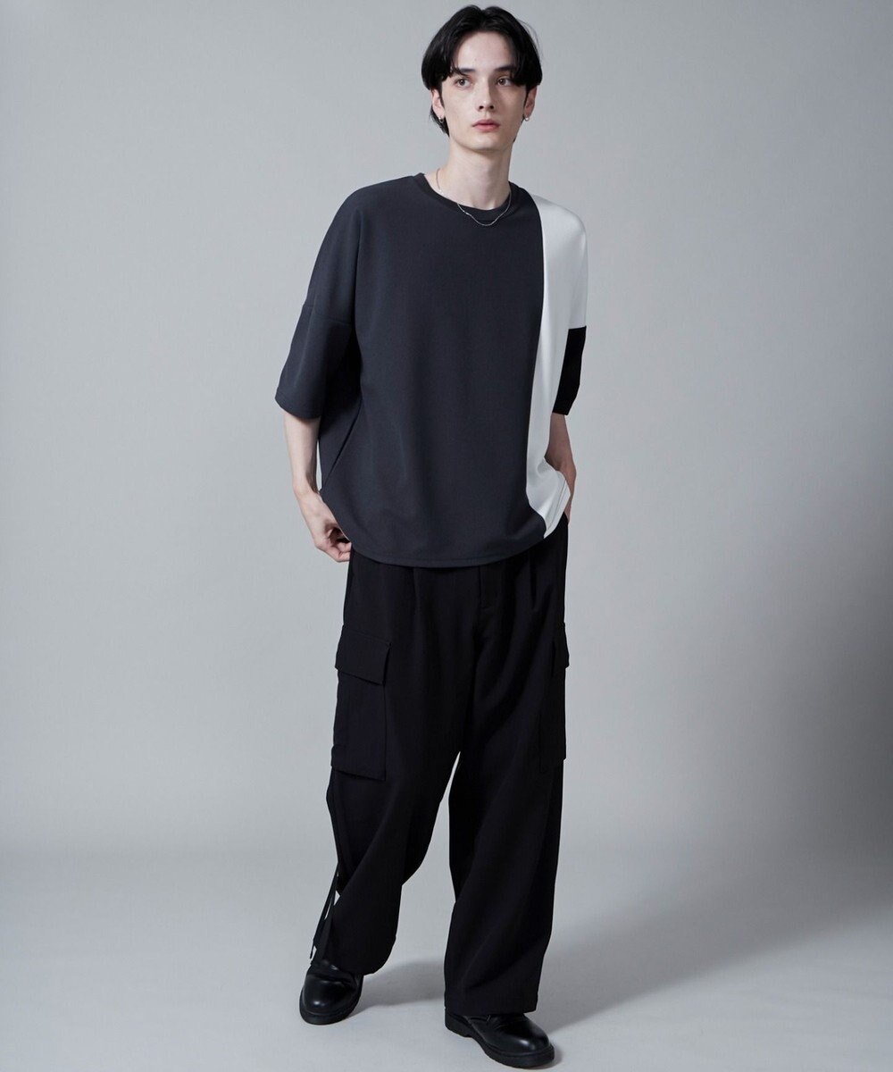 WEGO カラーブロックT（S） 