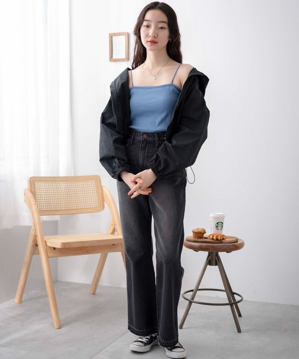 WEGO 【カップ付き】なちゅ盛れカップインショートキャミ 