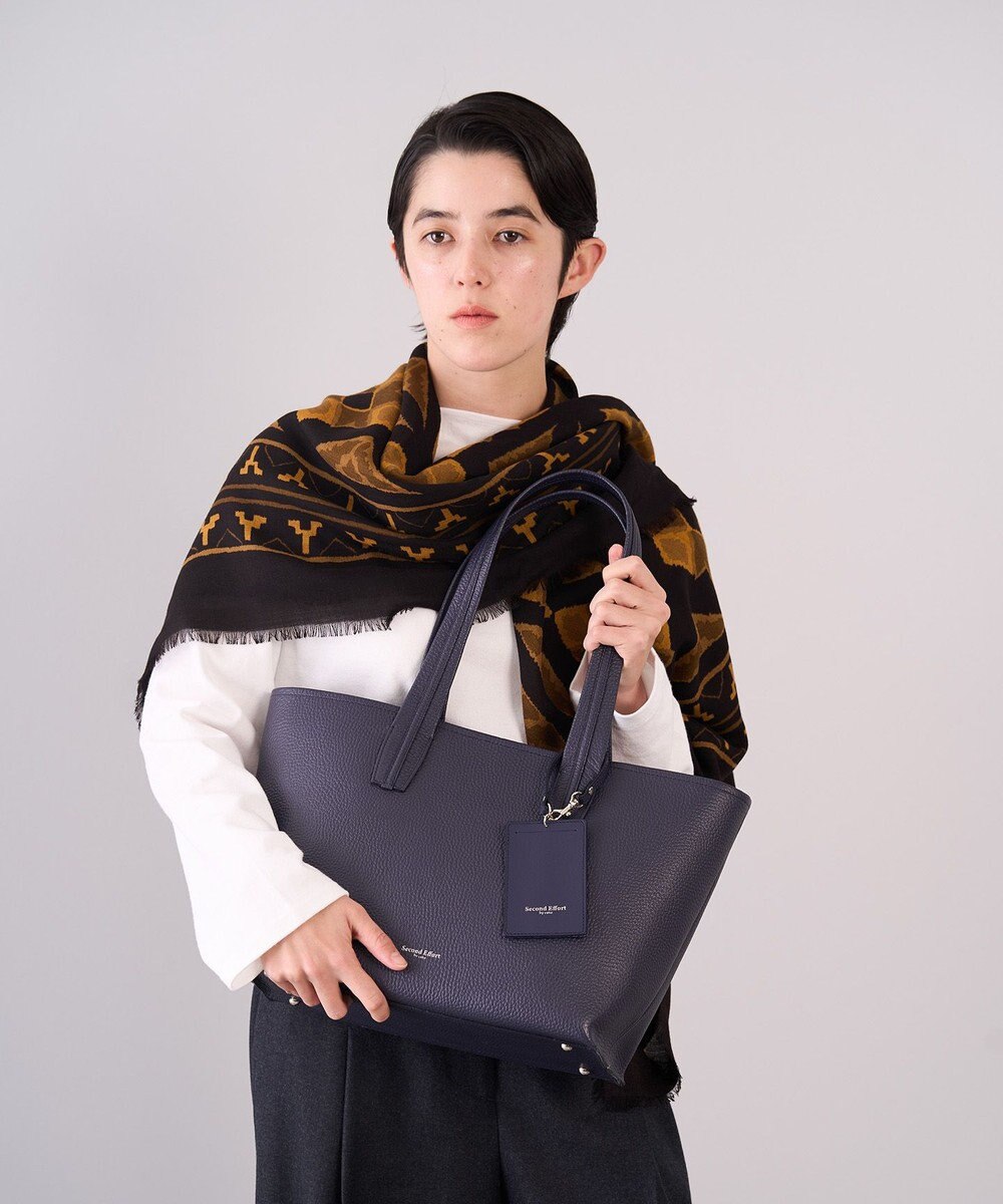 MIYABIYA セカンドエフォート シュリンクレザートートバッグ 