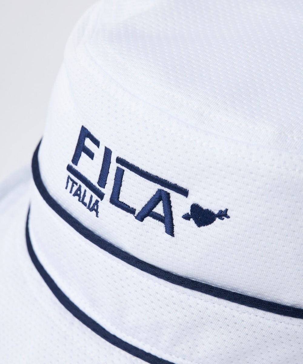 FILA GOLF／marie claire 【FILA GOLF】保冷剤ポケット付きハット 