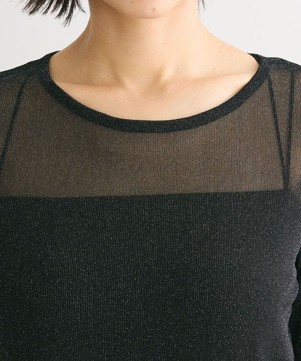 Green Parks ＳＥＴ２点　シャーリングビスチェ＋メッシュインナー 