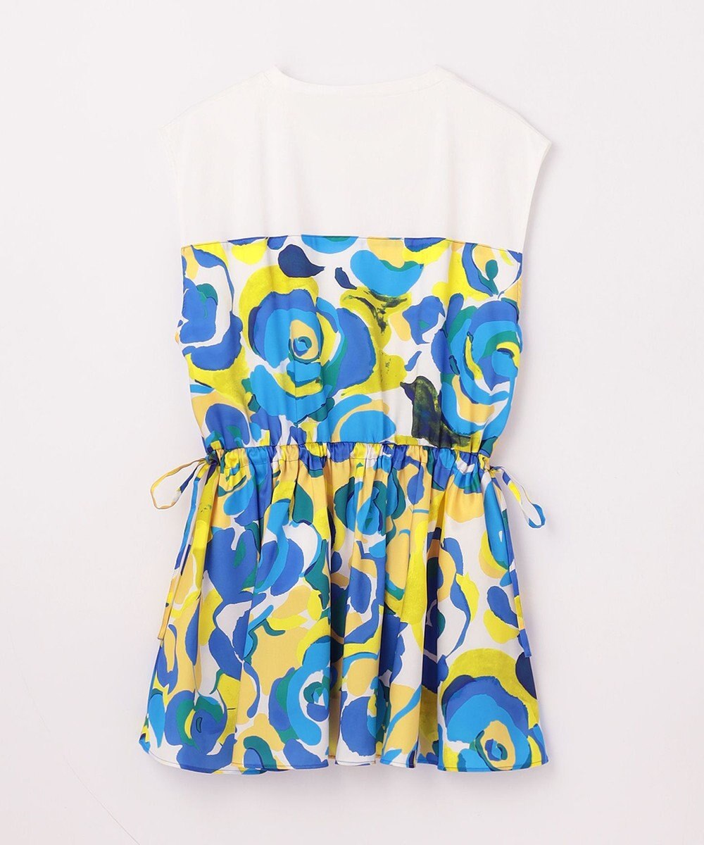 GRACE CONTINENTAL ペイントカラープリントトップ 