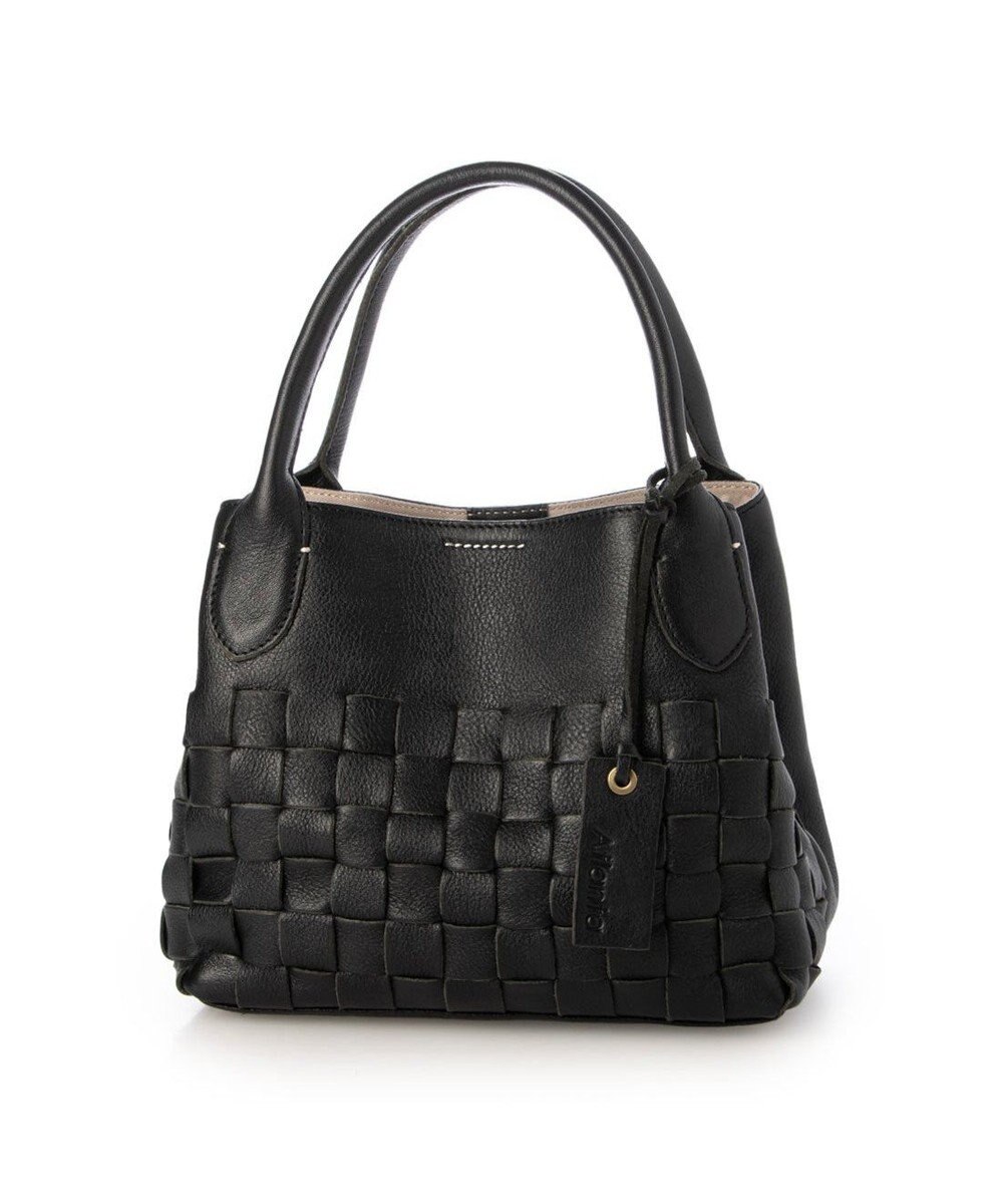 UNBILLION アトランタ ATLANTA / 牛革メッシュ手提げトート 