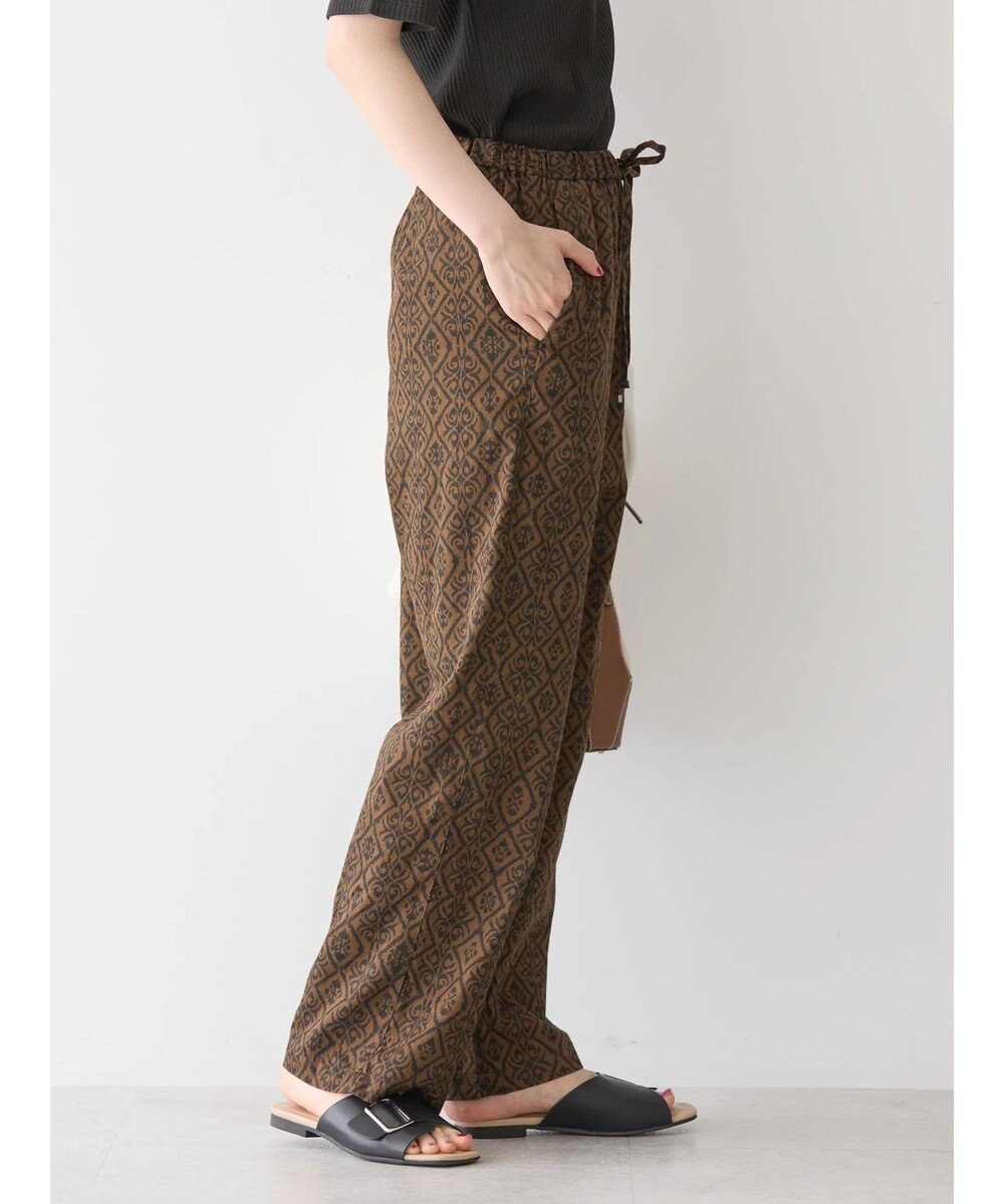 AMERICAN HOLIC 更紗プリントリラックスパンツ 