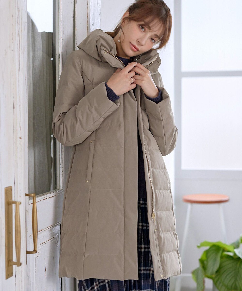 Tiaclasse ミドル丈ダウンコート 