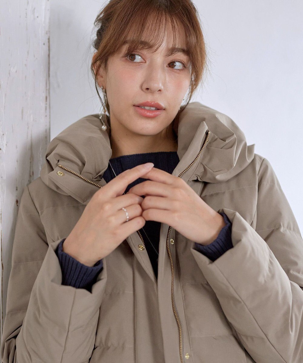 Tiaclasse ミドル丈ダウンコート 