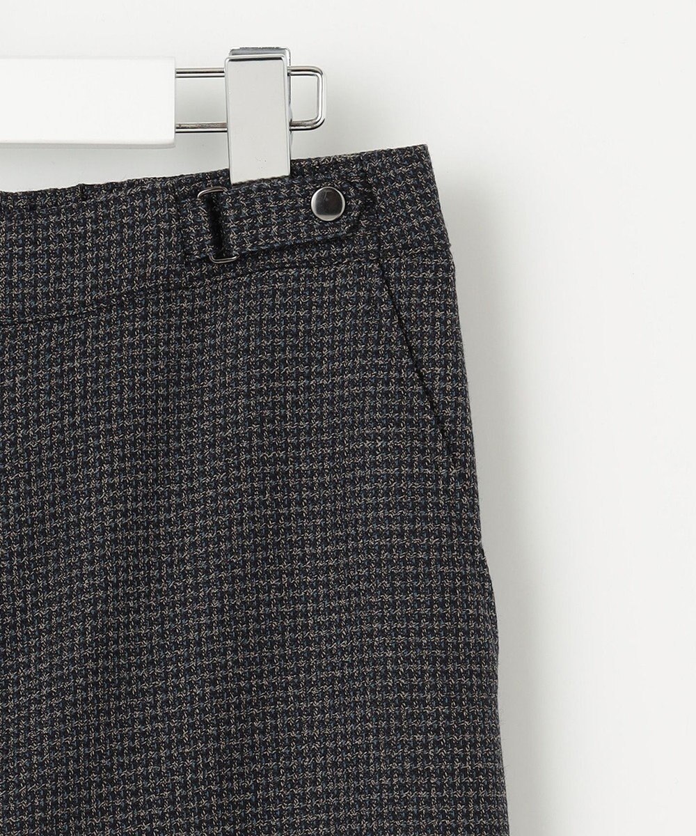 J.PRESS LADIES S T/W 杢 ライトツイード セミワイド パンツ 