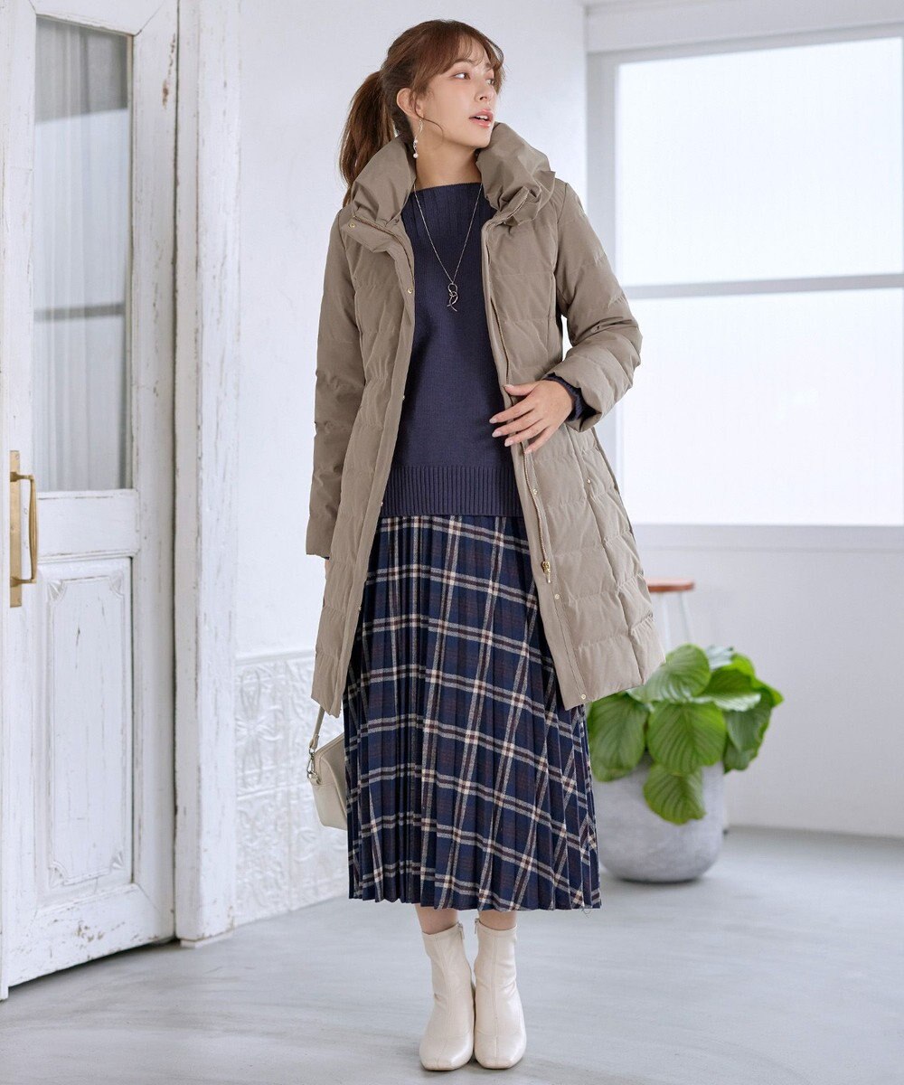 Tiaclasse ミドル丈ダウンコート 