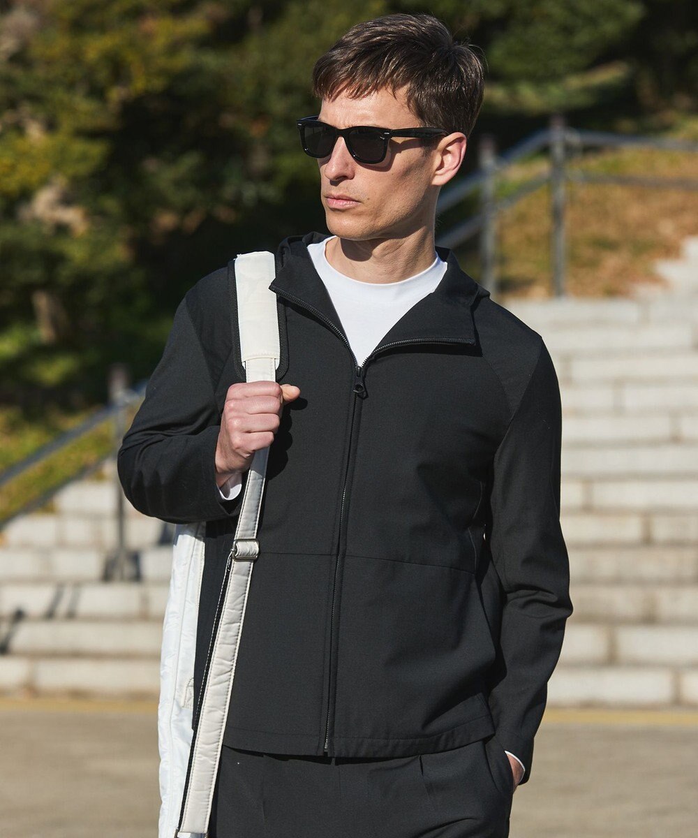 GOTAIRIKU カジュアルセットアップ対応【洗える/ストレッチ】YUNSA ライトパーカ 