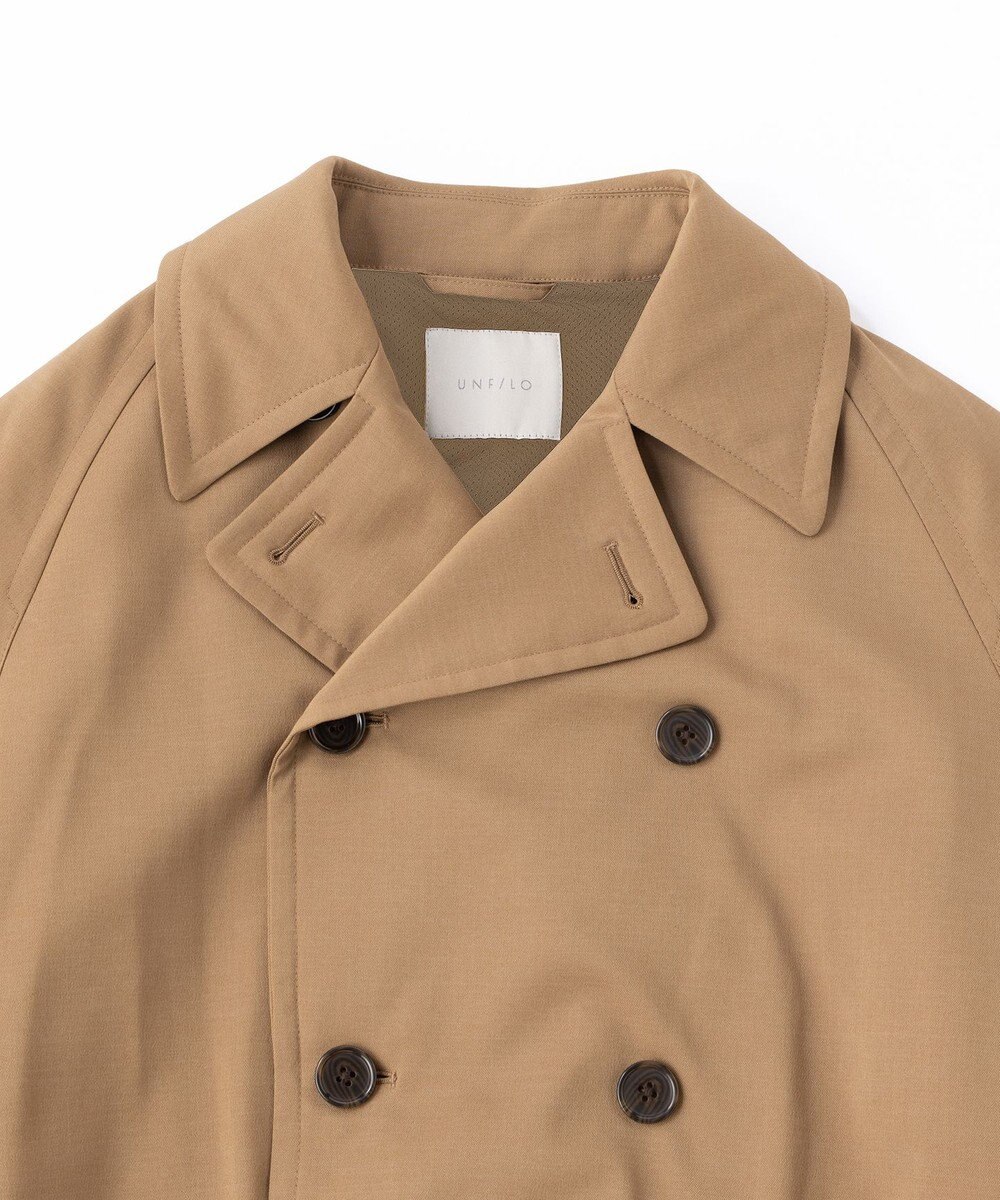 UNFILO MENS 【男女兼用】ウールライクトレンチコート 