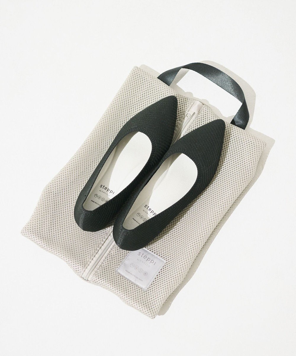 steppi 【洗える/撥水】ベーシック ポインテッド パンプス 