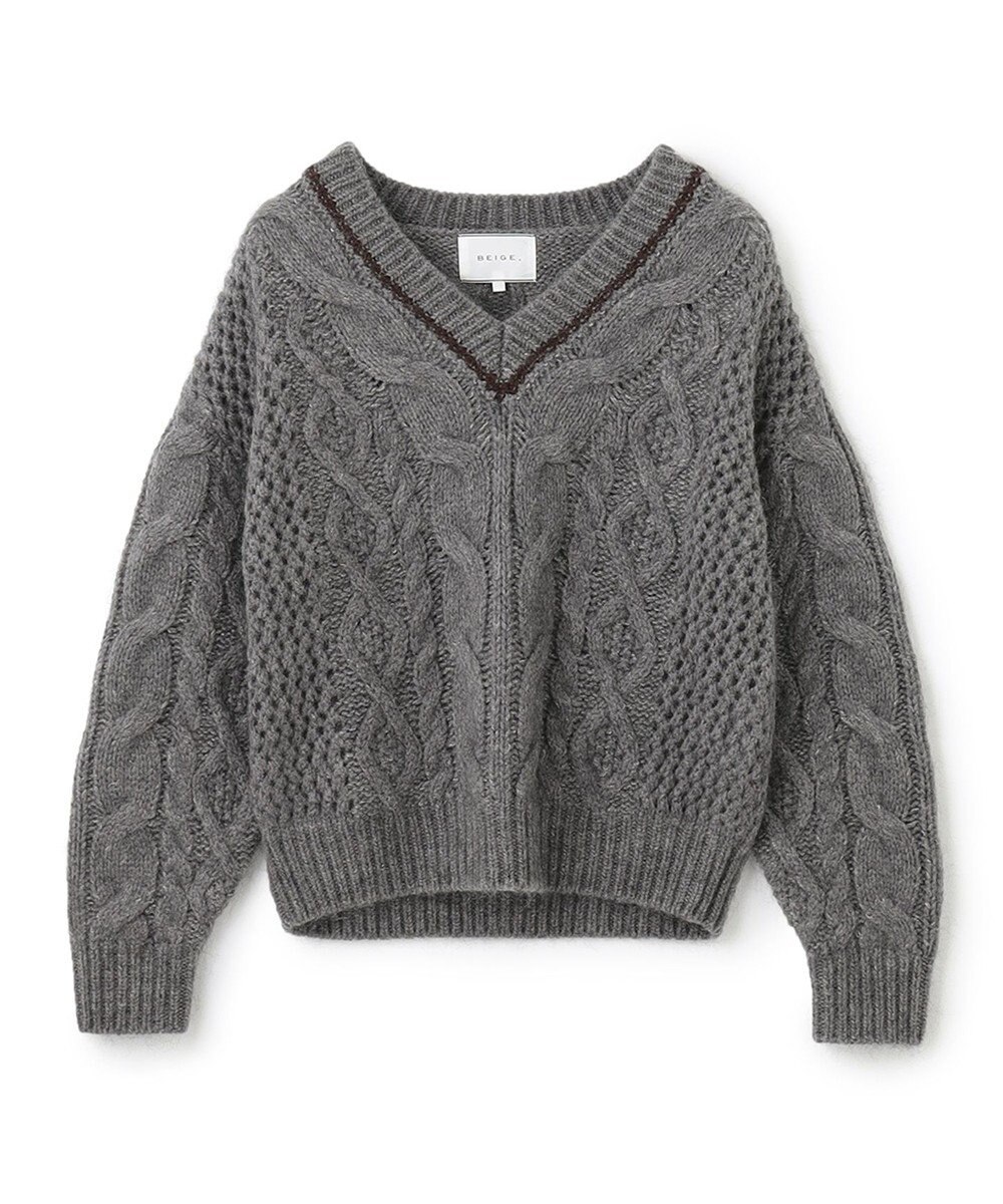 BEIGE， 【CLUEL12月号掲載】NESLE / ニット 