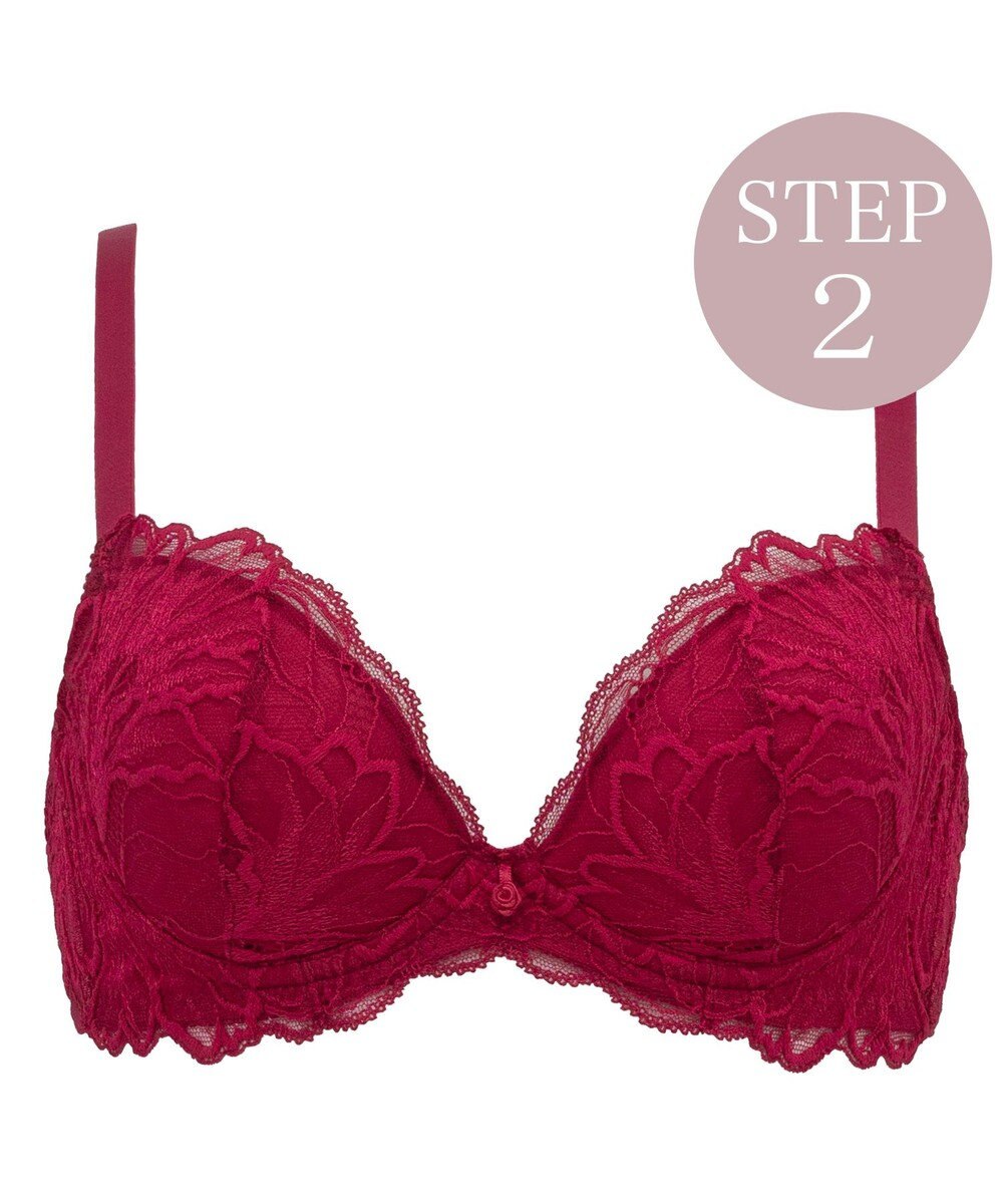 BRADELIS New York 【BRADELIS New York/ 育乳補整ブラ・STEP2 寄せる】ナオミステップ2ブラ24A1 