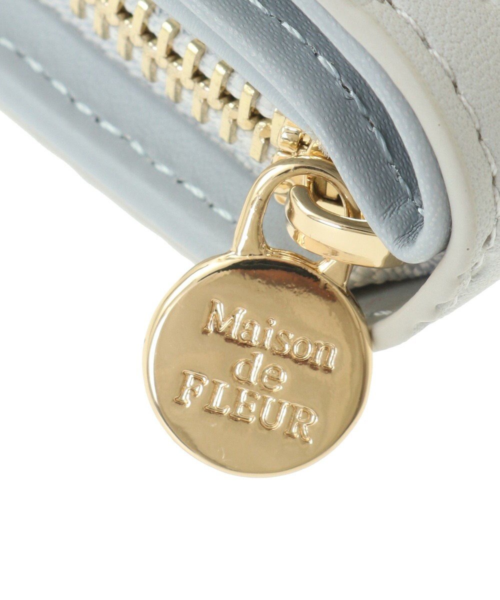 Maison de FLEUR カラーモノグラムウォレット 