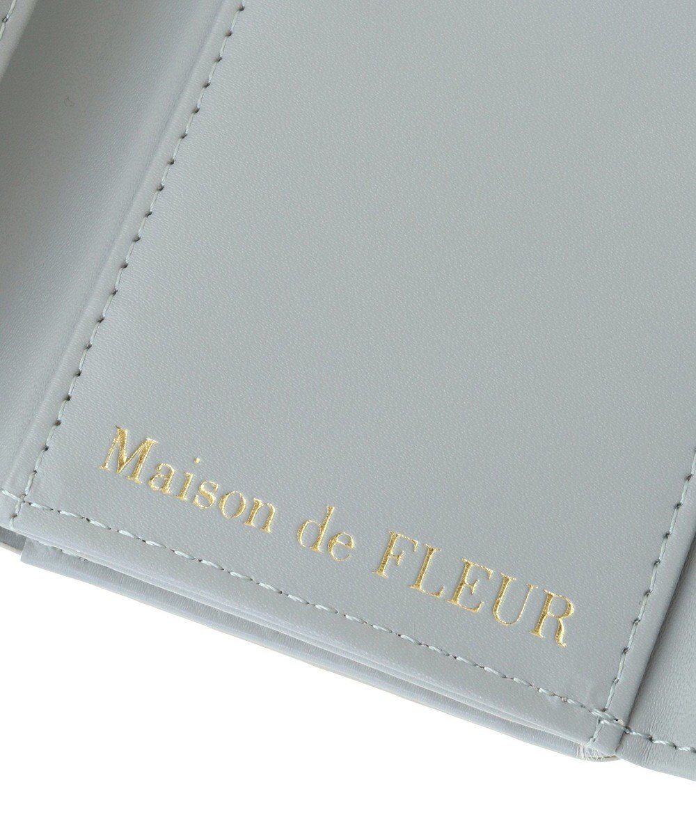 Maison de FLEUR カラーモノグラムウォレット 
