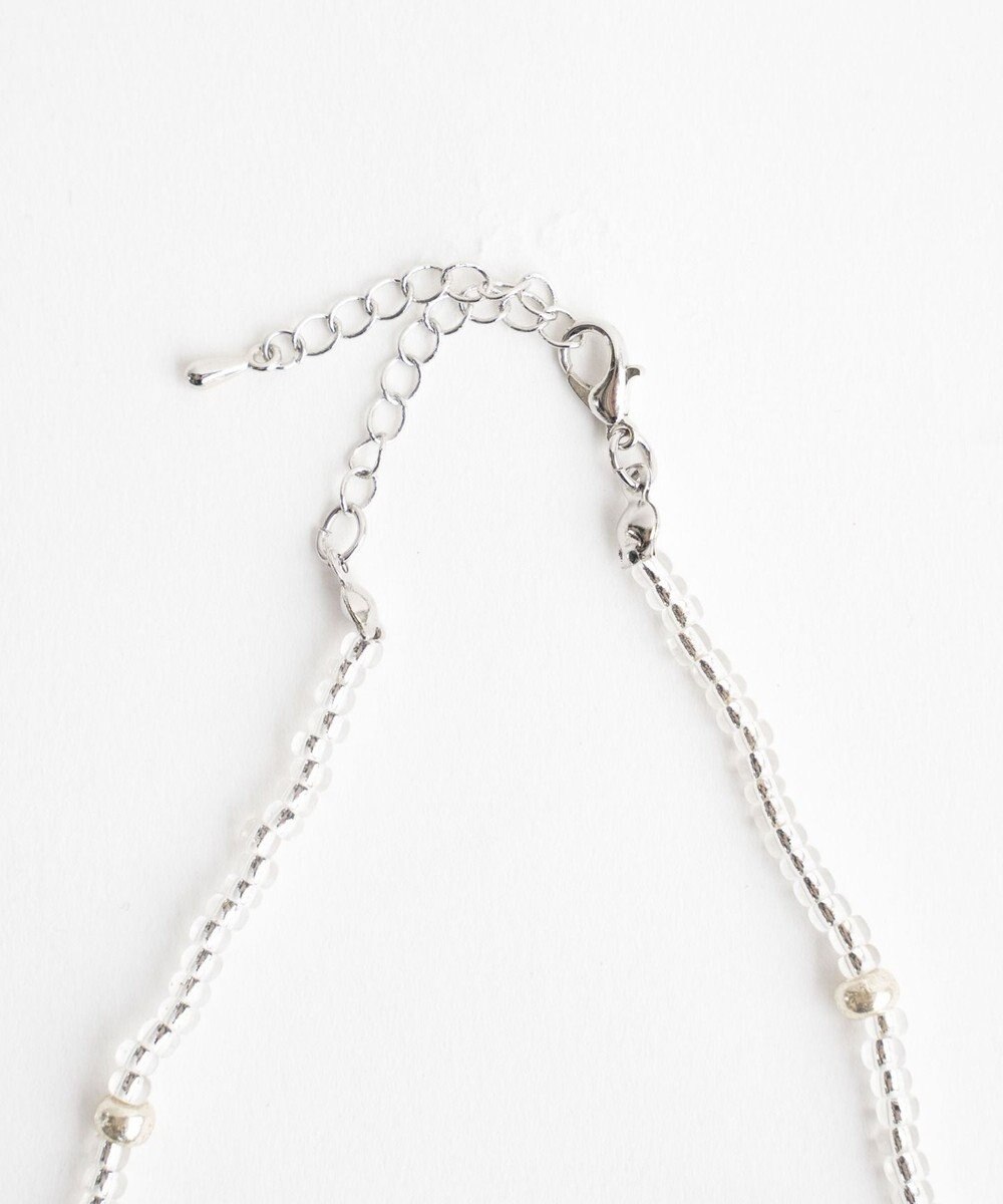 WEGO Lビーズリボンネックレス 