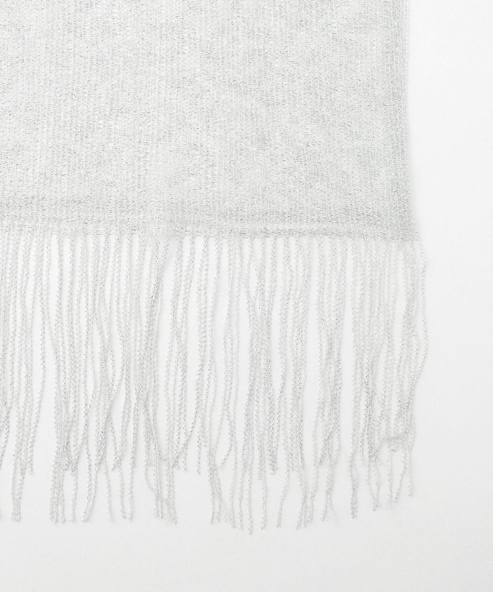 ANY SIS ラメジャカード ショール 