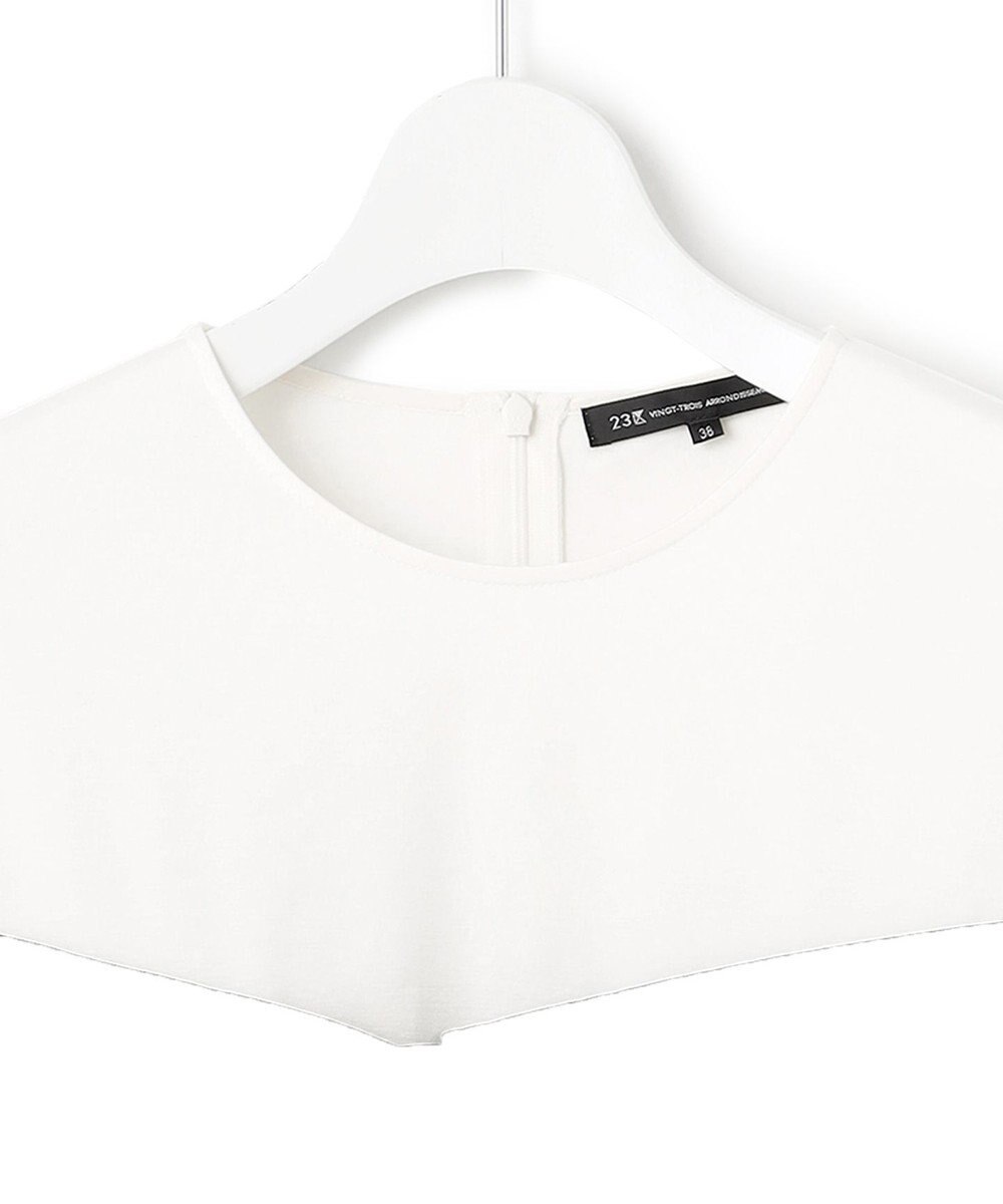 23区 【洗える】ウールライクビスチェコンビ デザイン カットソー 