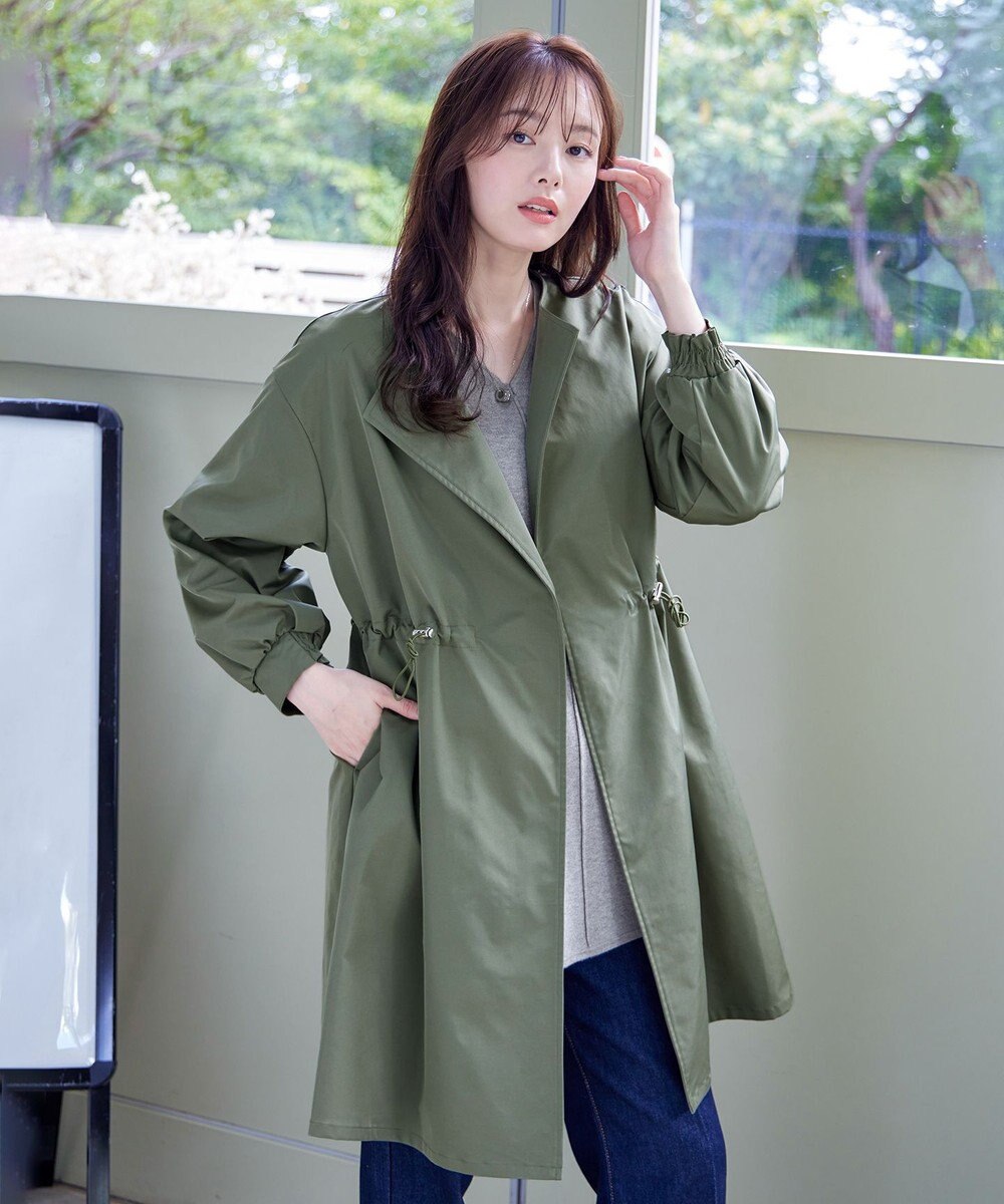 Tiaclasse L 着流しパフスリーブコート 