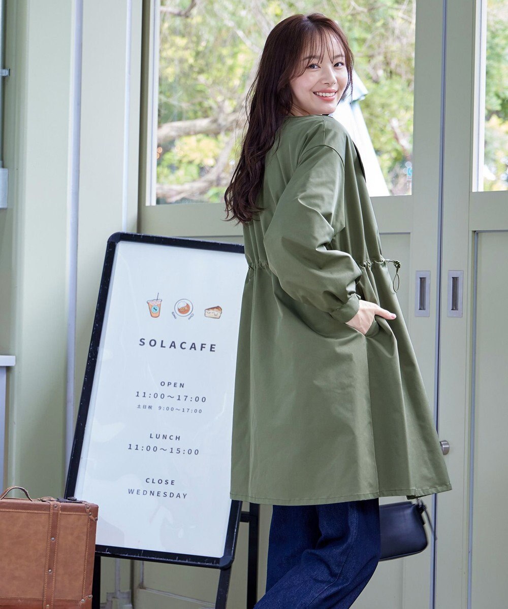 Tiaclasse L 着流しパフスリーブコート 