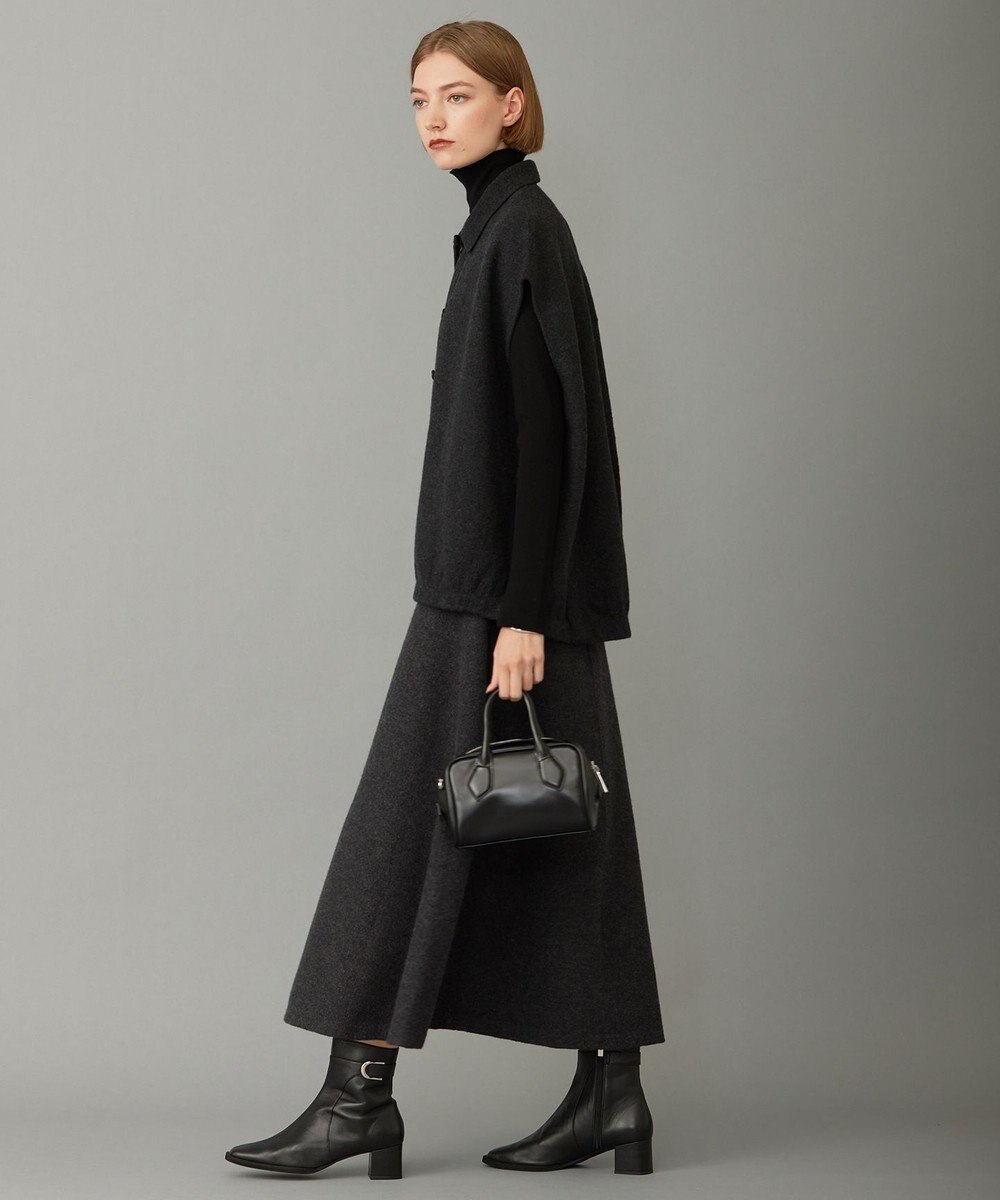 ICB L ミルドウール ニットスカート 