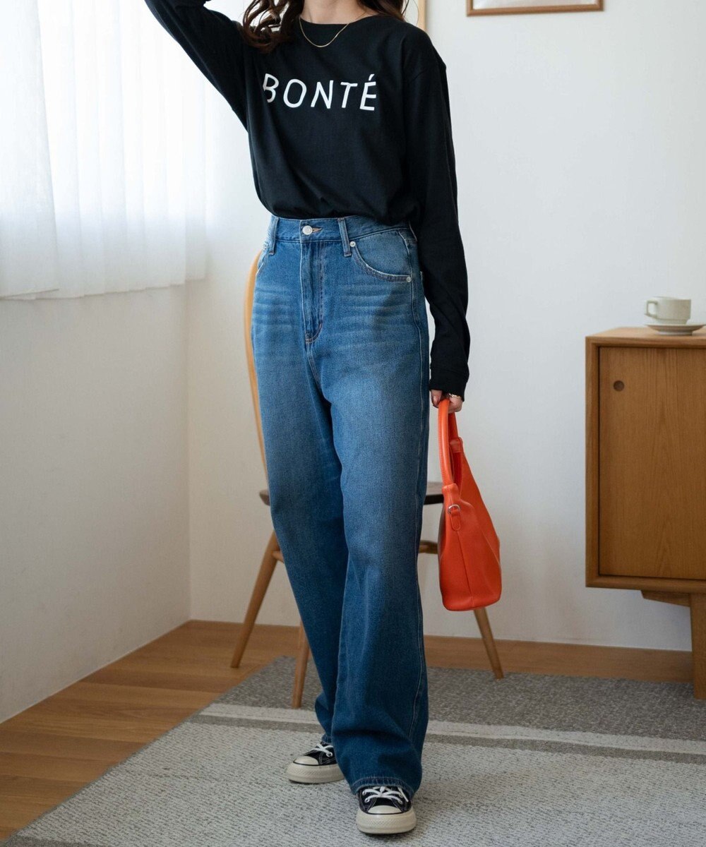 WEGO 【WEB限定】クルーネックプリントロンT 