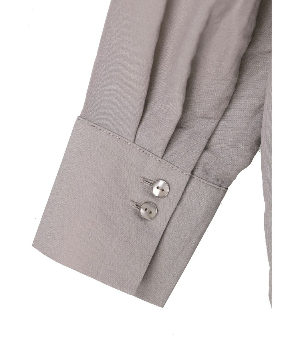 earth music&ecology ショルダースリットシャツ 