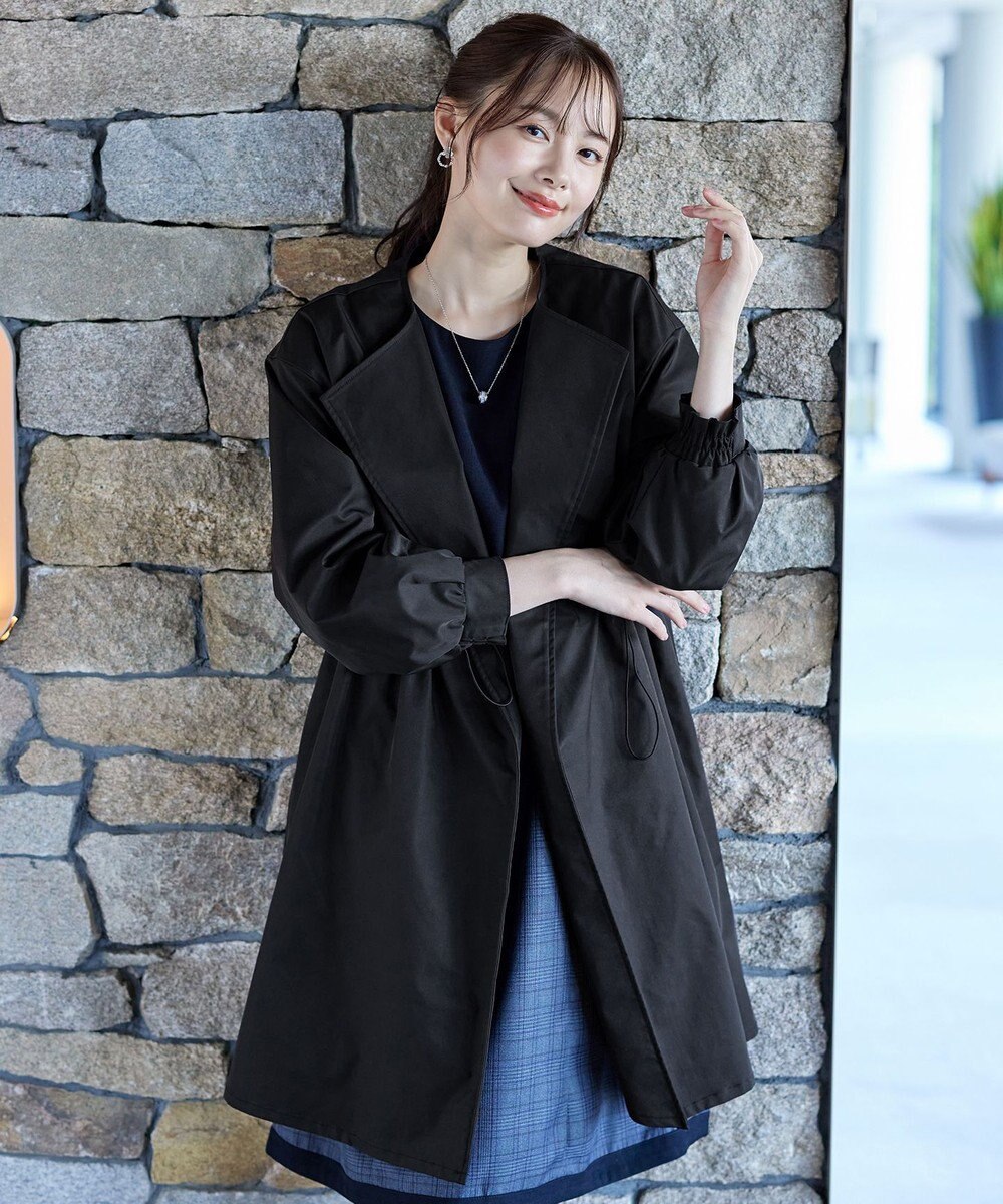 Tiaclasse L 着流しパフスリーブコート 