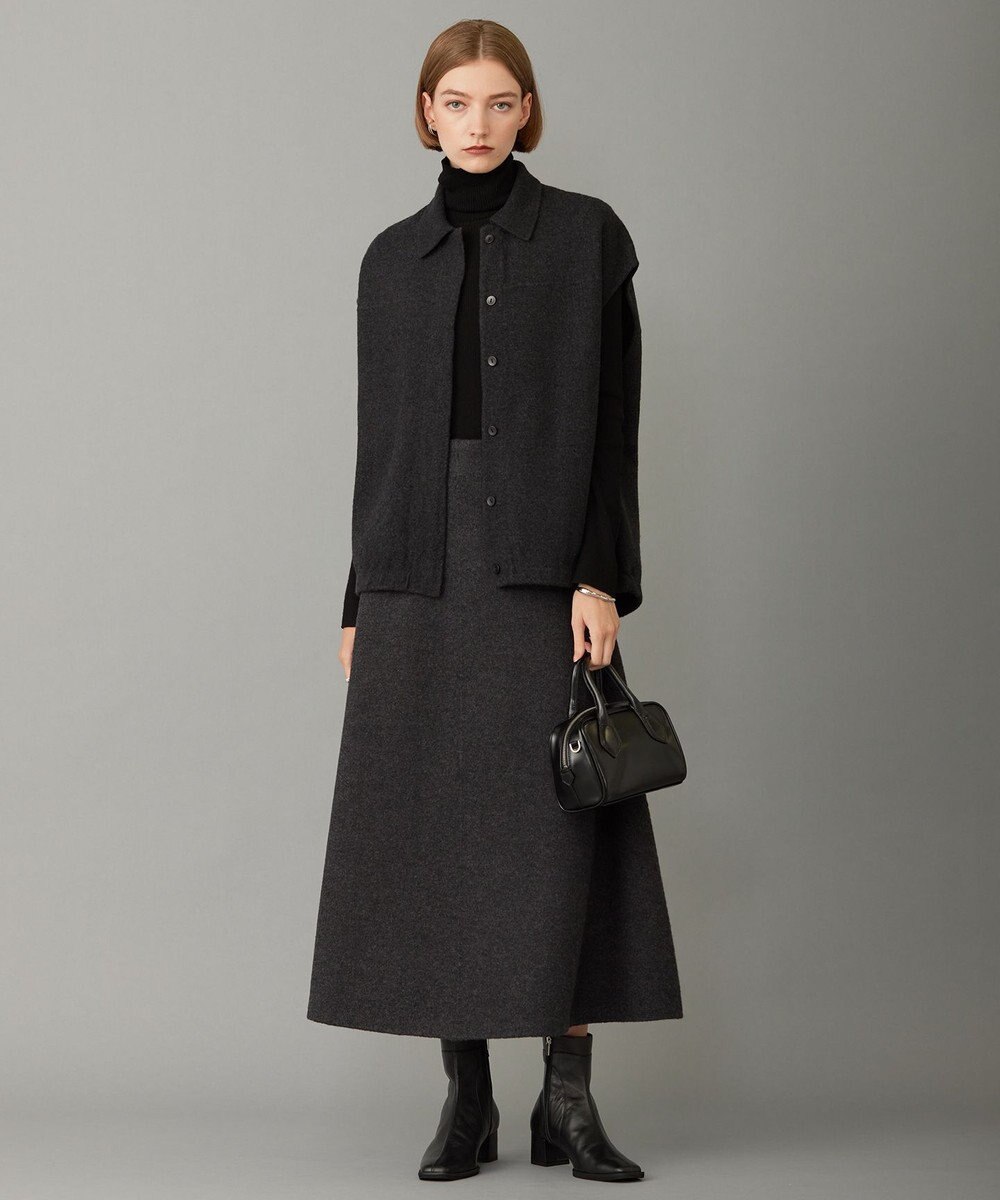 ICB L ミルドウール ニットスカート 