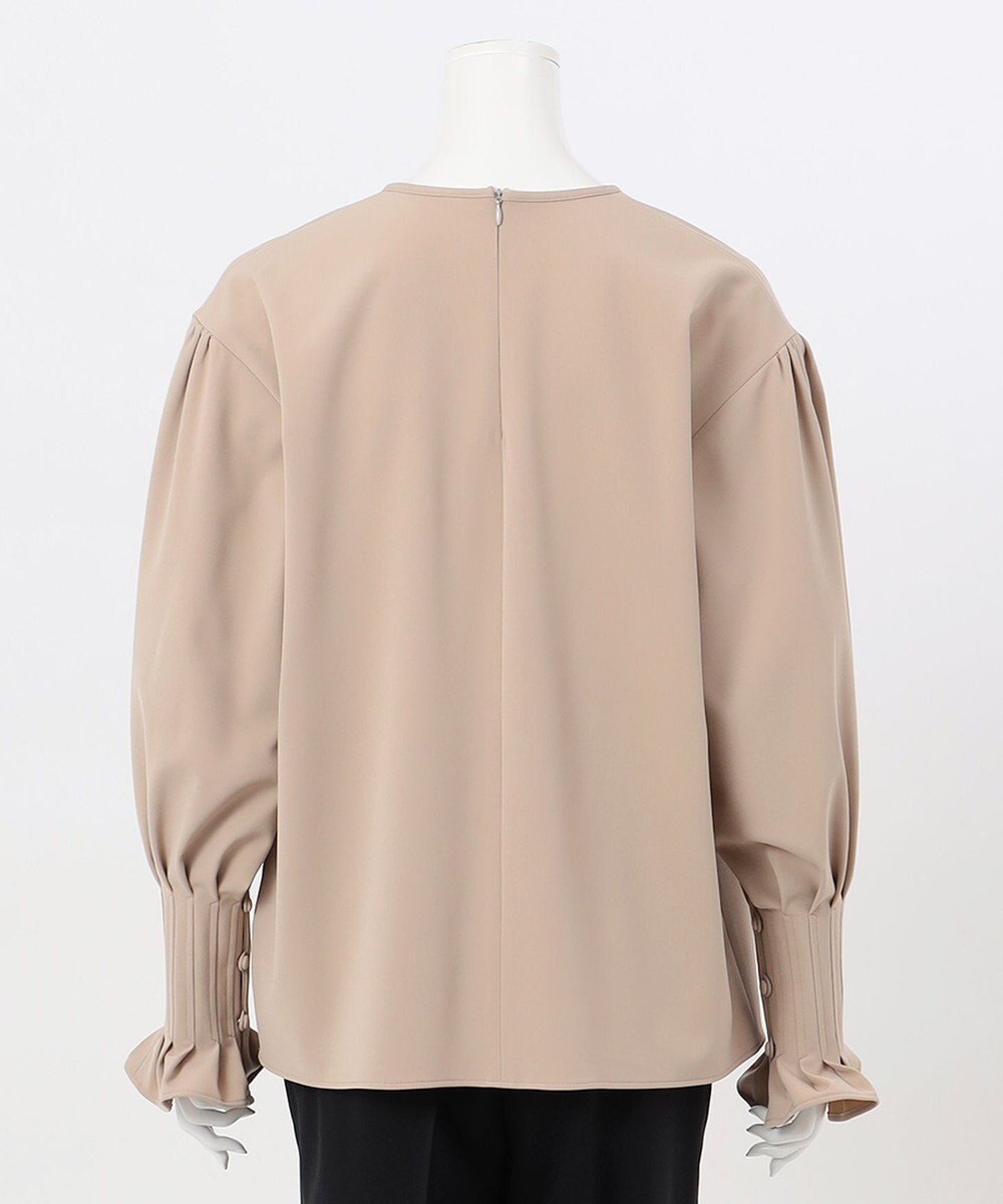 23区 【エステータ】コットンダブルクロス 長袖ブラウス 