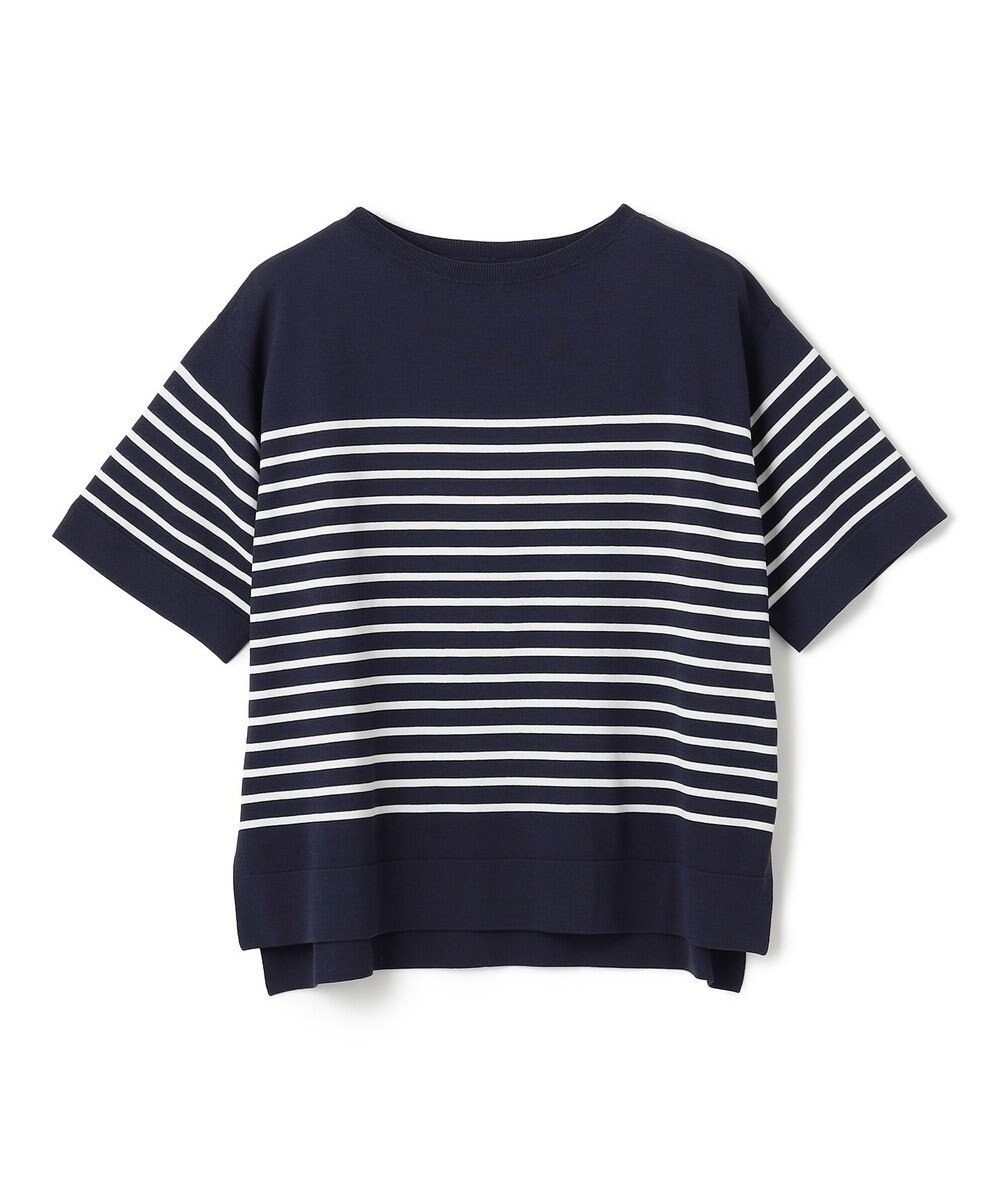 UNFILO L スゴ機能美 ハーフスリーブ ニット 