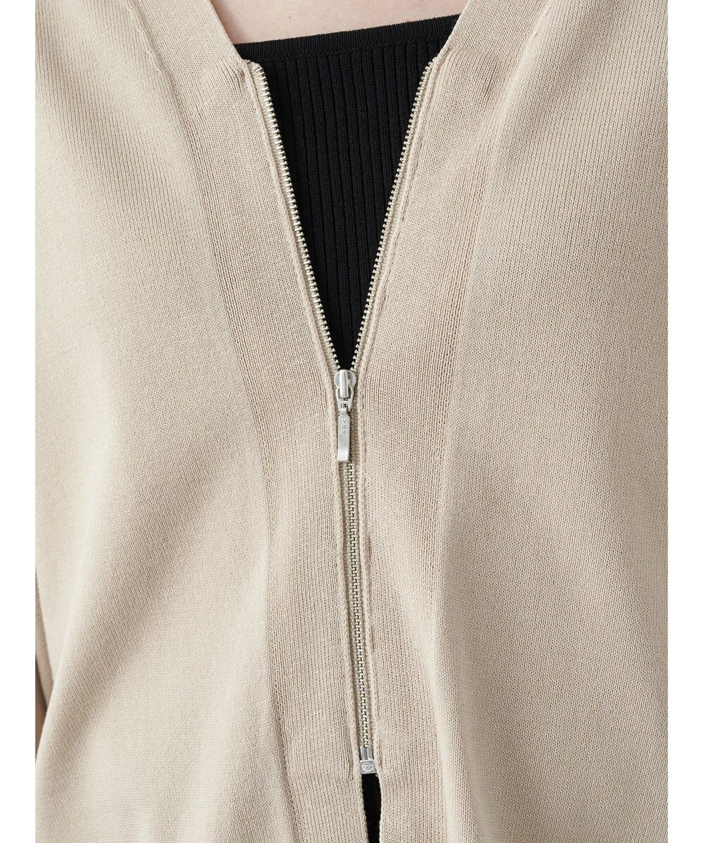 earth music&ecology ＶネックＺＩＰカーディガン 