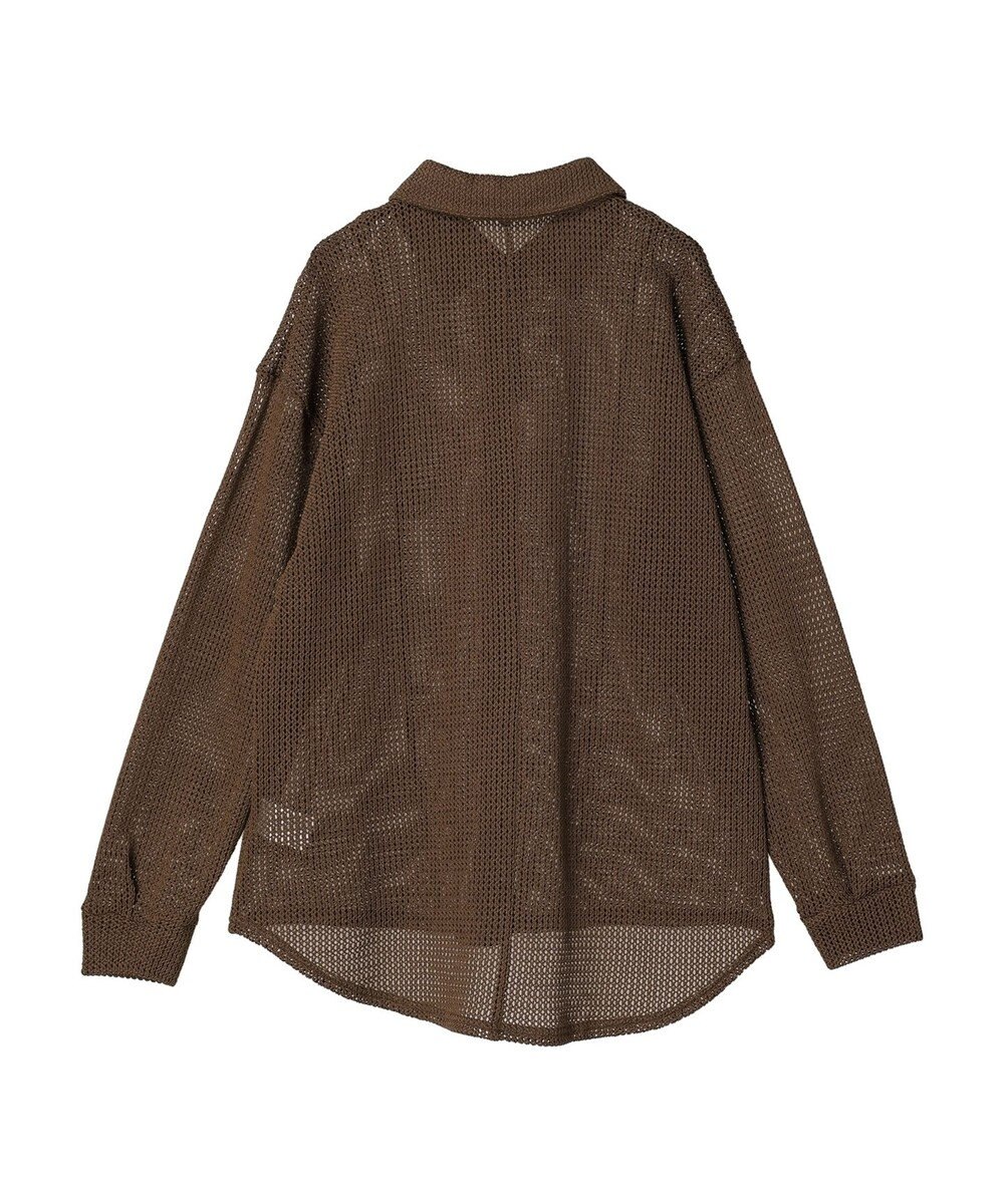 Green Parks カットレースシャツチュニック 