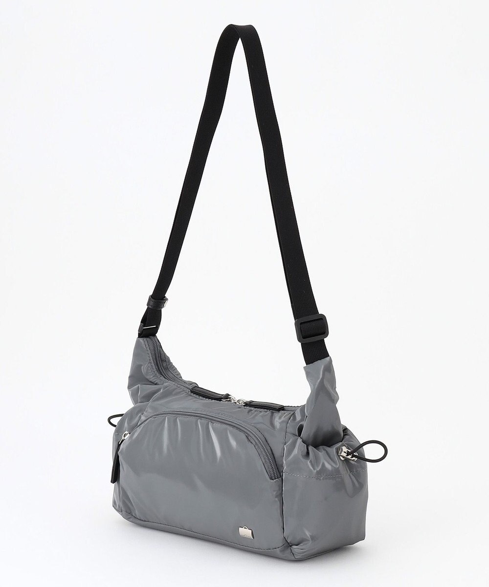 LA BAGAGERIE メタリックドロストポケット　ミニショルダーバッグ 