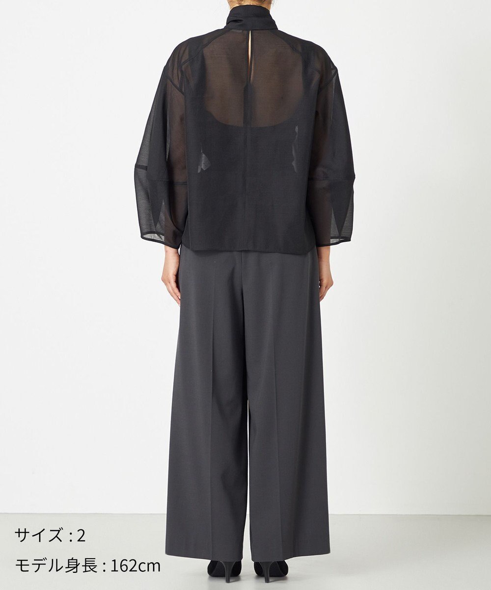 NAVE 【Nave・手洗い可】オーガンジーブラウス 