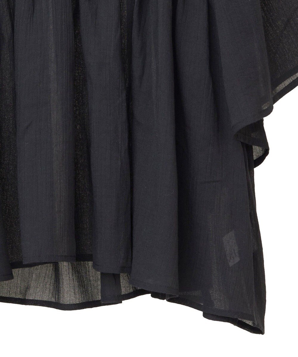 earth music&ecology Ｖネックギャザーブラウス 