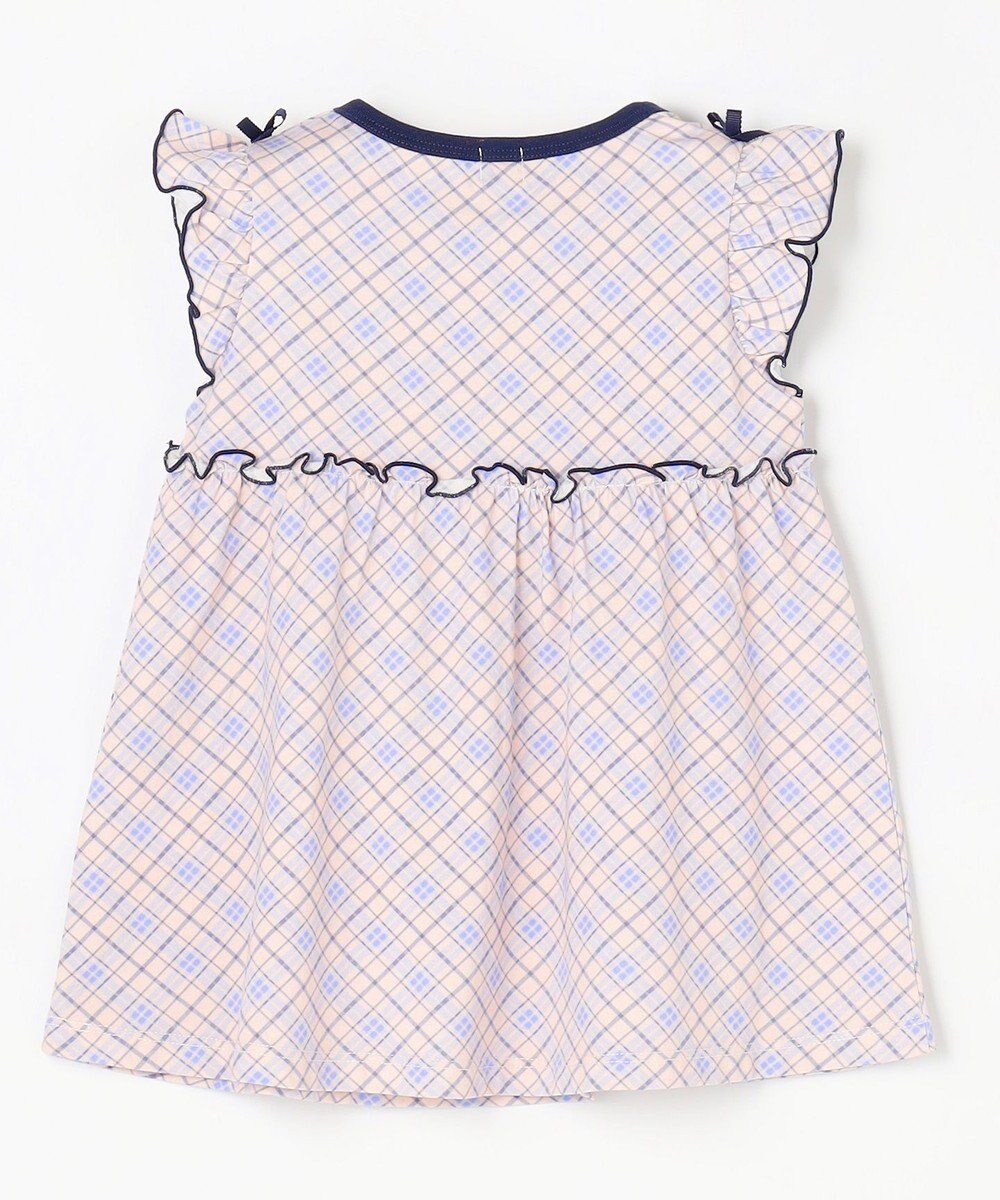 組曲 KIDS 【80-100㎝】 サマーチェックチュニック 