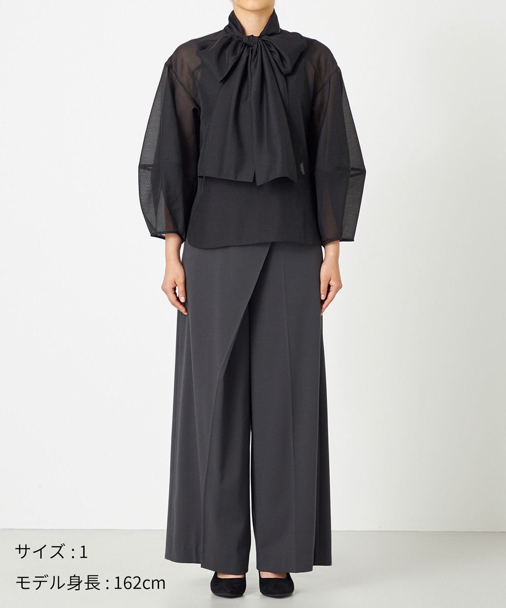 NAVE 【Nave・手洗い可】オーガンジーブラウス 