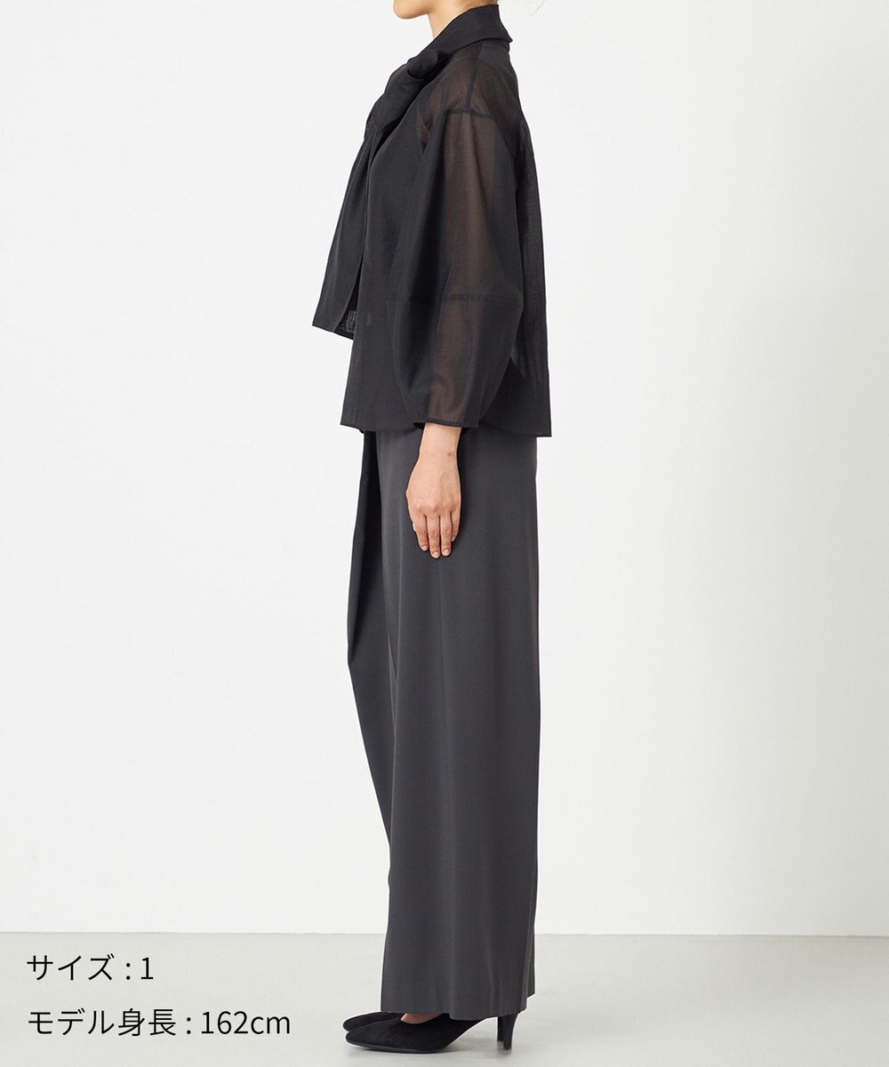 NAVE 【Nave・手洗い可】オーガンジーブラウス 