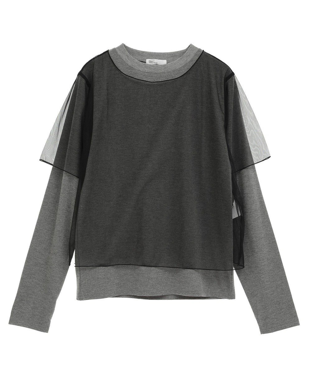 CRAFT STANDARD BOUTIQUE チュールレイヤートップス 