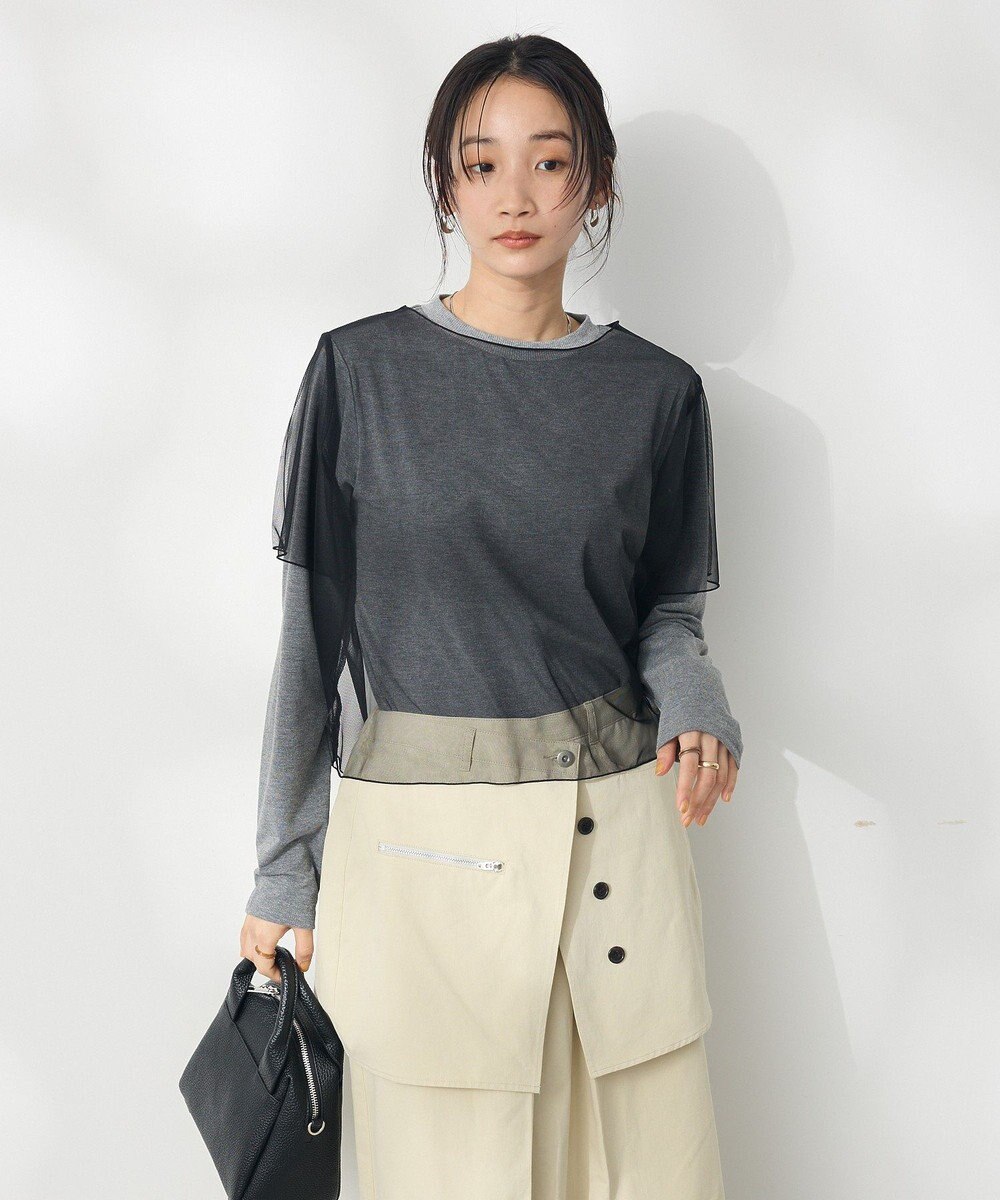 CRAFT STANDARD BOUTIQUE チュールレイヤートップス 