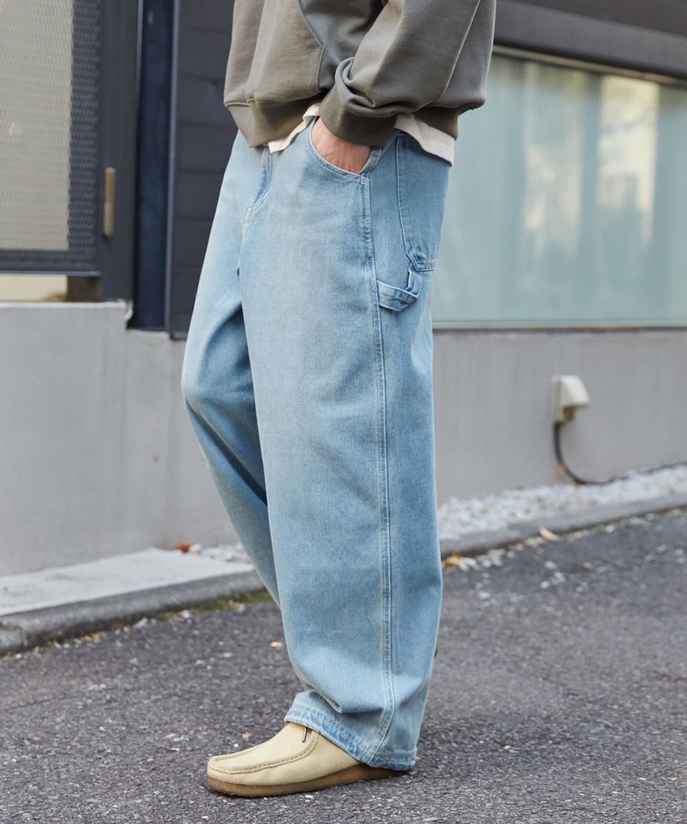 WEGO イージーペインターデニムパンツ 