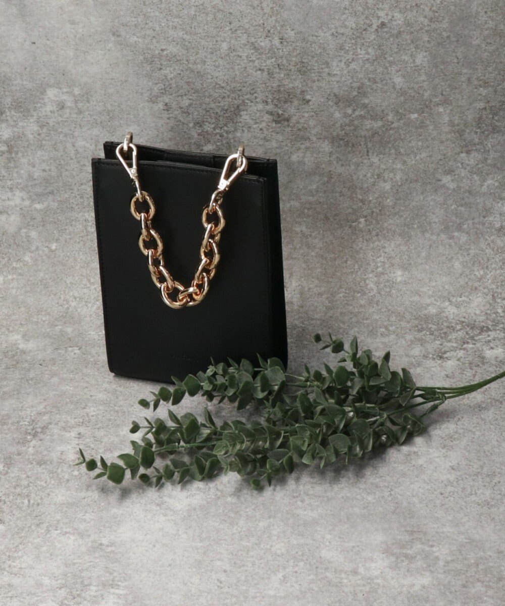 INTER-CHAUSSURES 【RIPANI】チェーンハンドルミニショルダーバッグ 