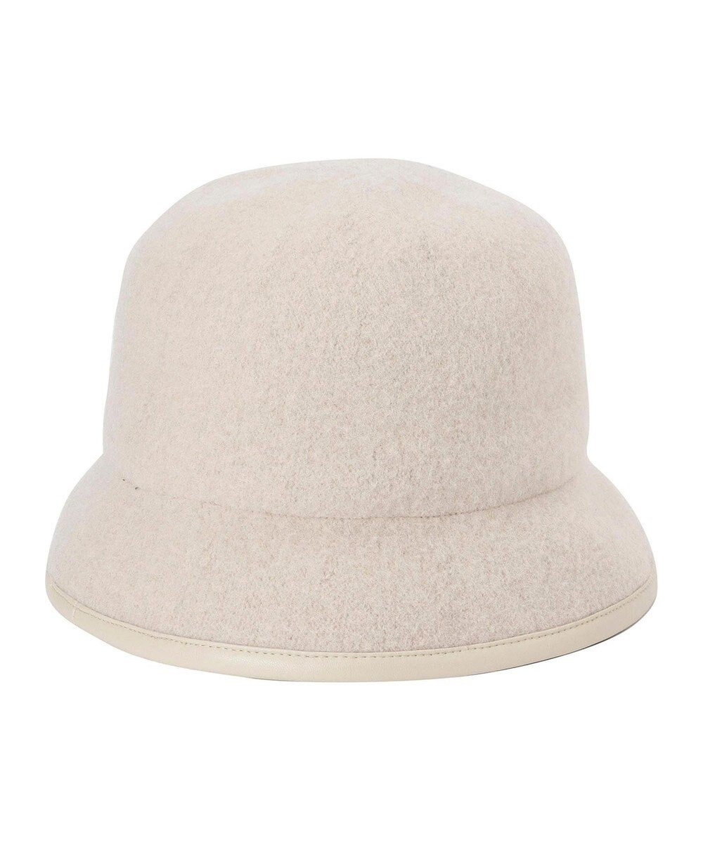 MOONBAT FURLA パイピング×ロゴ バスクハット／UV 