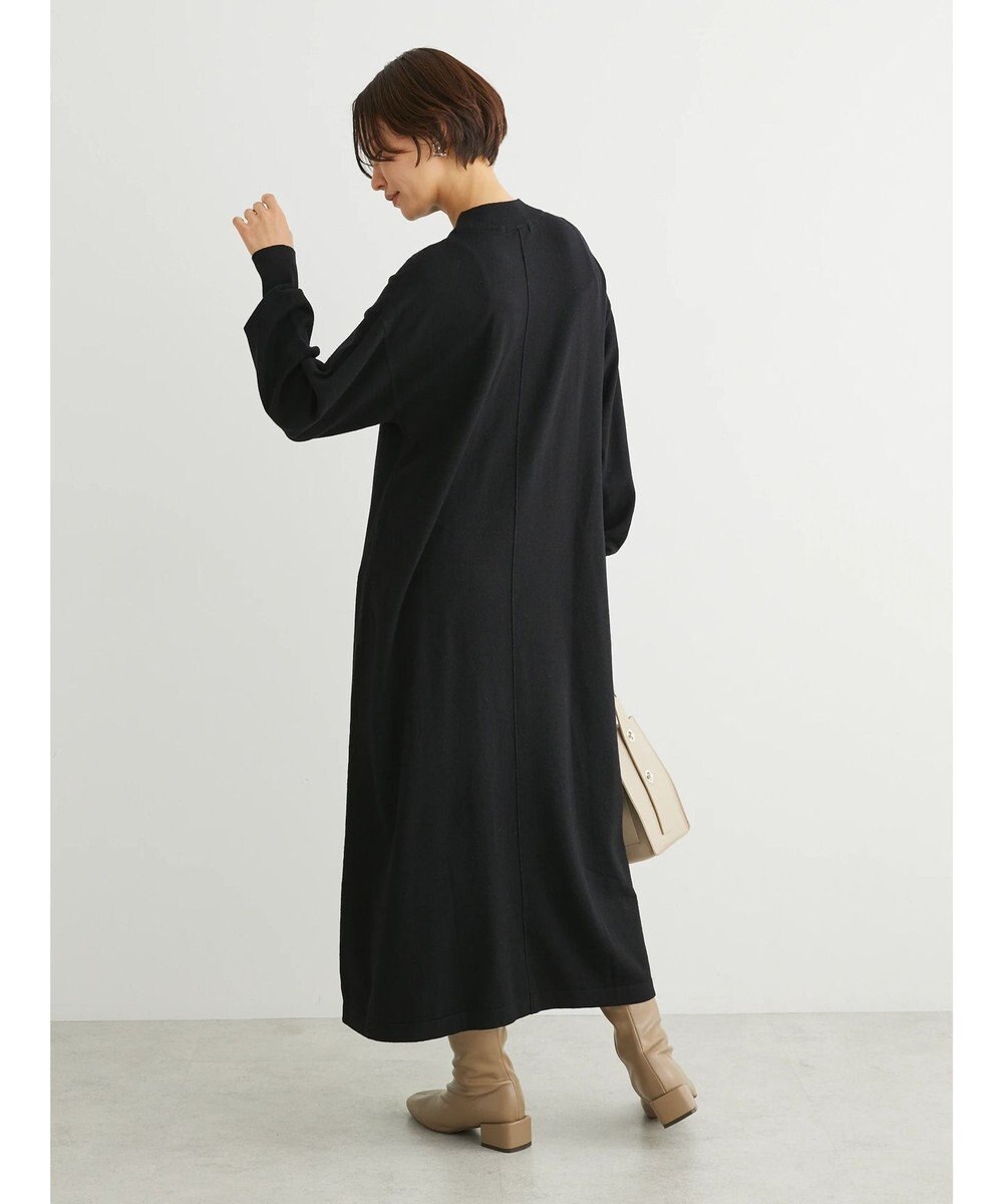 Green Parks もちやわ　ハイゲージニットワンピース 