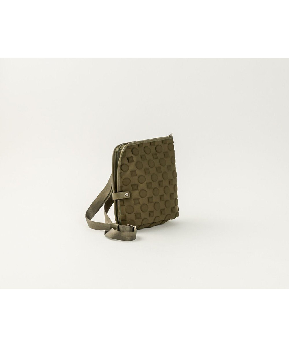 MIYABIYA 【撥水加工】La quoh with kirakaracho 南蛮七宝エンボスボンディング B5ショルダー 