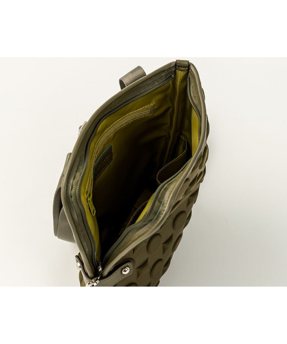 MIYABIYA 【撥水加工】La quoh with kirakaracho 南蛮七宝エンボスボンディング B5ショルダー 