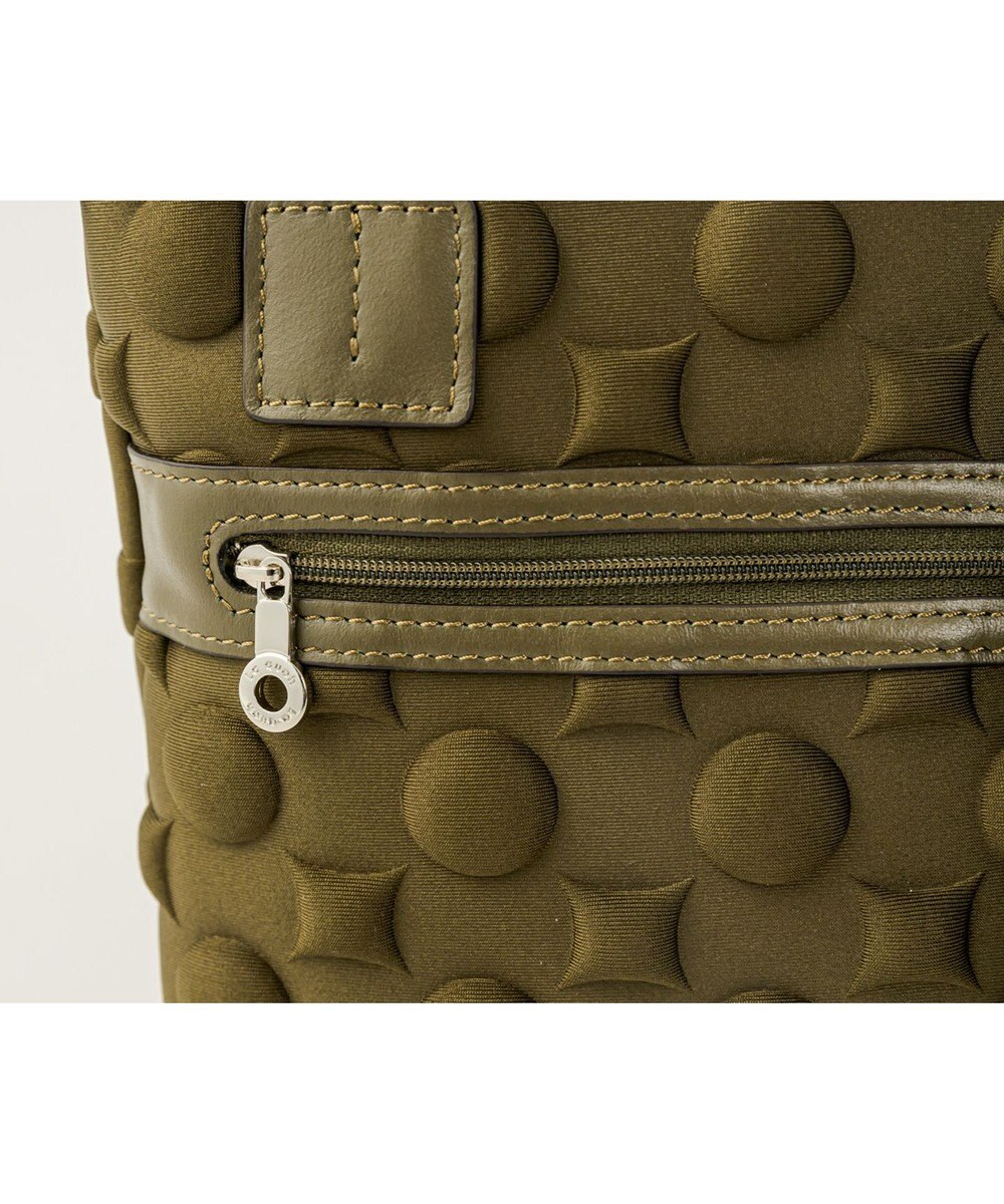 MIYABIYA 【撥水加工】La quoh with kirakaracho 南蛮七宝エンボスボンディング B5ショルダー 